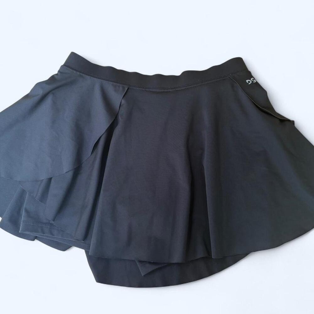 Dsg black tennis skirt with built-in shorts. Size M